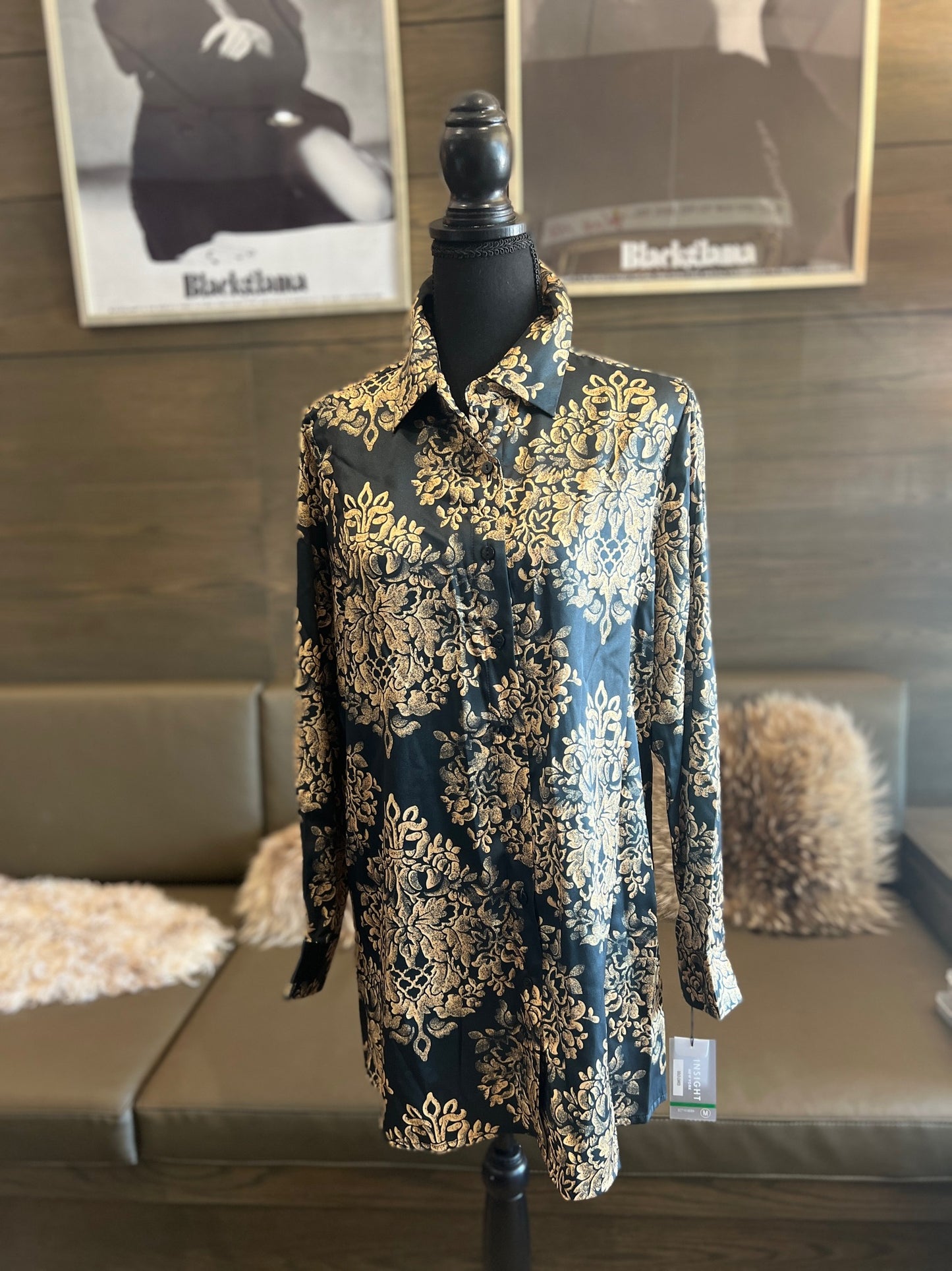 Insight Gold Leaf Blouse