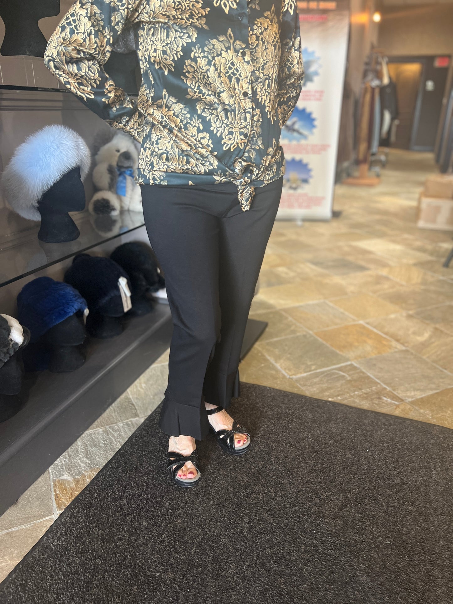Insight Kick Flare Ankle Scuba Pant