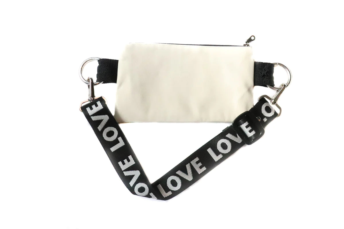 Sydny Seven Crossbody Convertible Belt Bag, Euro Sling
