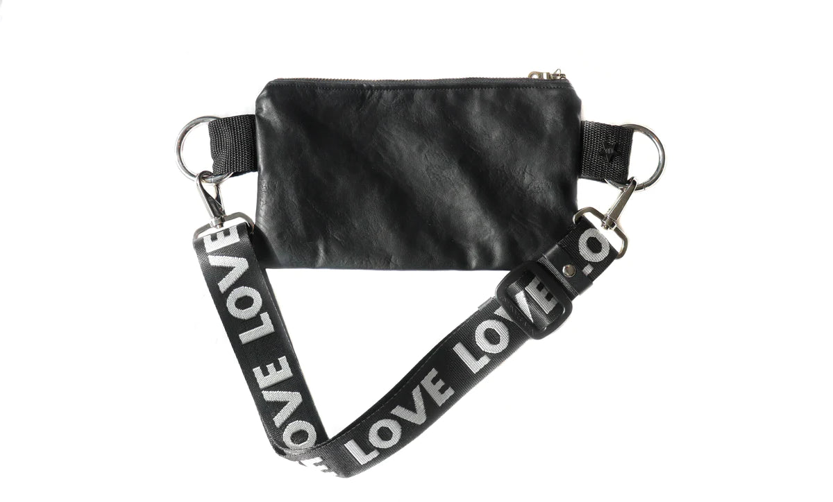 Sydny Seven Crossbody Convertible Belt Bag, Euro Sling