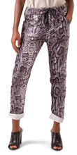 Gigi Moda Snakeskin Pant One Size Fits Most