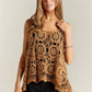Adora Casual Crochet Tank Top