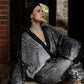 Market of Stars Stargazer Pixie Duster Cropped Kimono w/ Falling Stars O/S