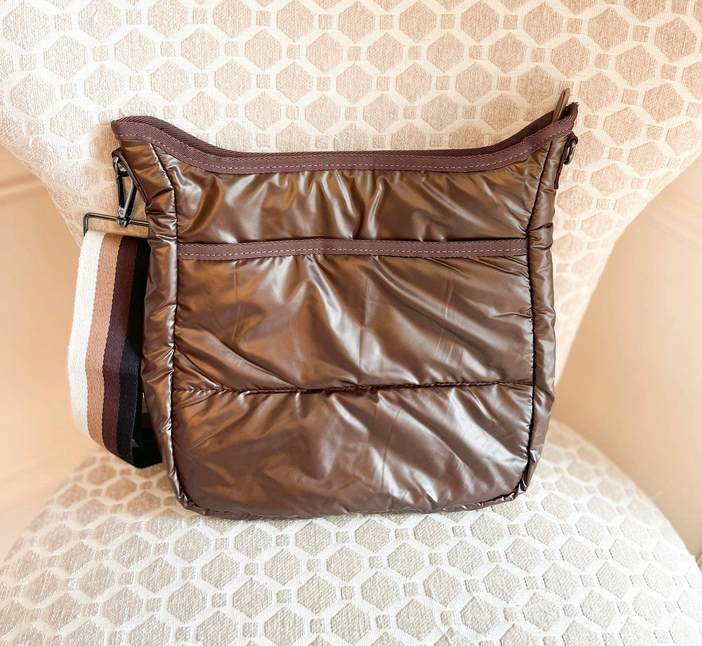 Babs + Birdie The Carina Puffer Crossbody
