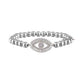 Love Lisa Monica Evil Eye Beaded Bracelet