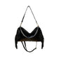 Louisa lee Iridescent Leather Bag with Fringe
