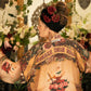Market of Stars Courage Dear Heart Pixie Duster Crop Kimono w/ Sacred Heart