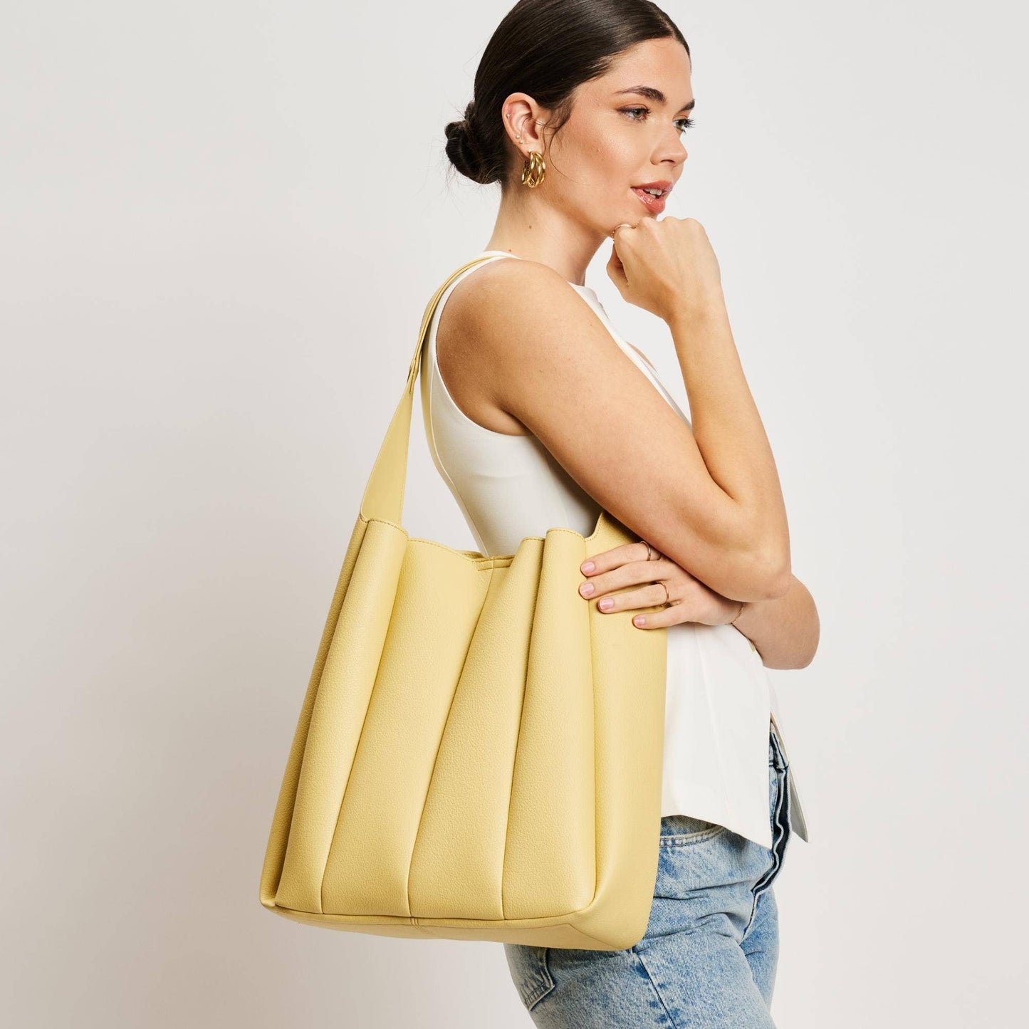 Moda Luxe Zelda Hobo Shoulder Handbag