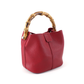 Pretty Persuasions Bamboo Handle Crossbody Bag w/Cosmetic Pouch