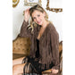 Vocal Fringe Crop Jacket