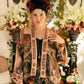 Market of Stars Courage Dear Heart Pixie Duster Crop Kimono w/ Sacred Heart