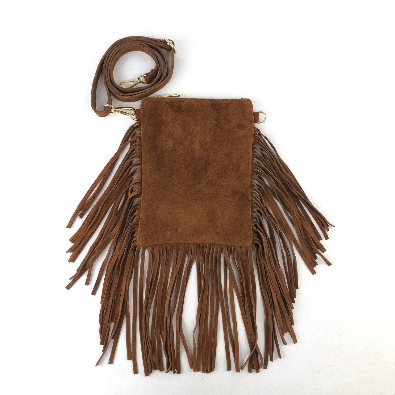 MILANO AMOUR CROSSBODY MARBELLA ECO SUEDE FRANGE