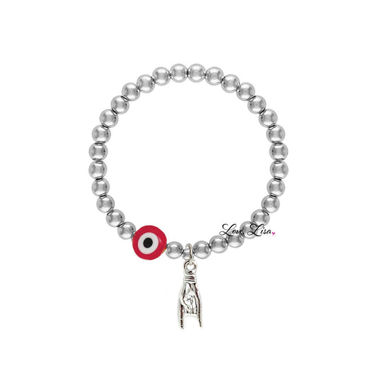 Love, Lisa -Lisa's Italian Good Luck Hand Sign Charm Bracelet