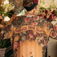 Market of Stars Courage Dear Heart Opera Duster Kimono Robe w/ Sacred Heart