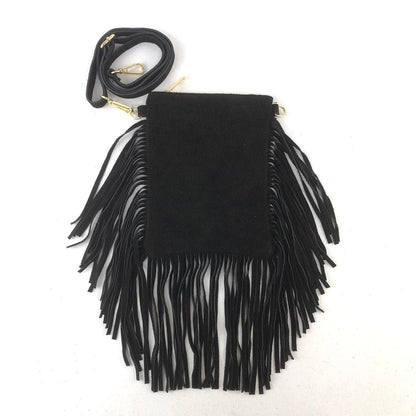 MILANO AMOUR CROSSBODY MARBELLA ECO SUEDE FRANGE