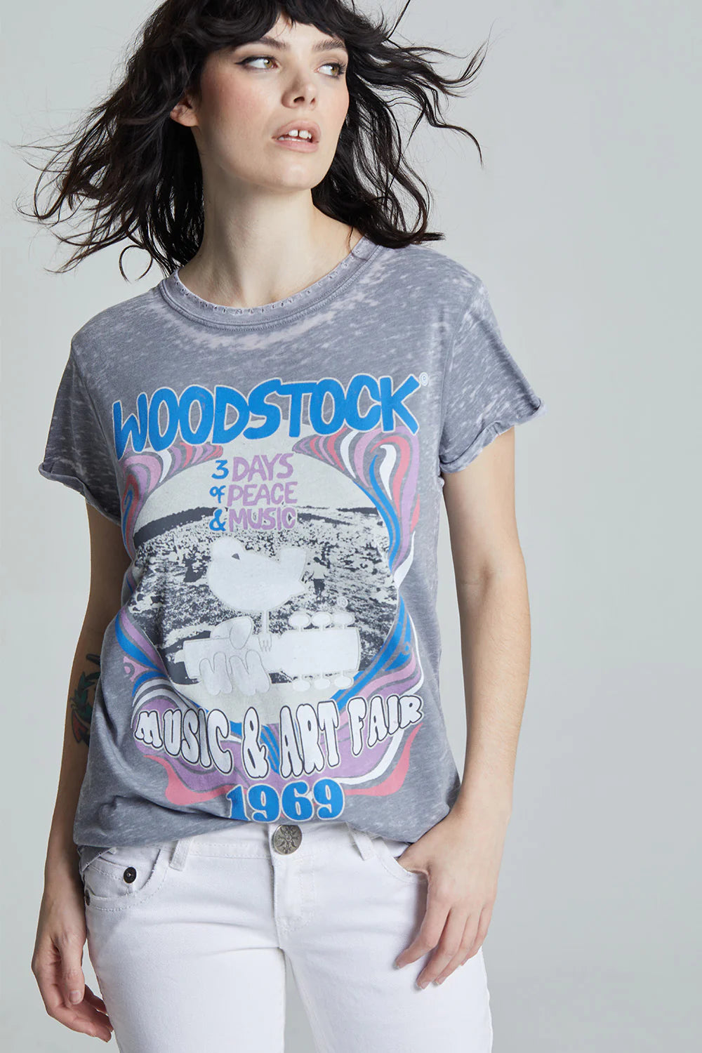 Recycled Karma Woodstock Music & Art Fair Tee Shirt