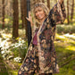 Market of Stars Lionheart Matinée Duster w/ florals & Narnia inspired print