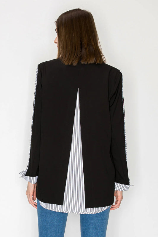 Joh Mary Multi Mix Woven Blazer Jacket