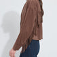 Lyssè Candence Fringe Vegan Suede Jacket