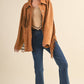 Klesis Suede Fringe Oversided Jacket