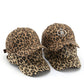 ACCITY Leopard Print Curved Brim Baseball Cap Street