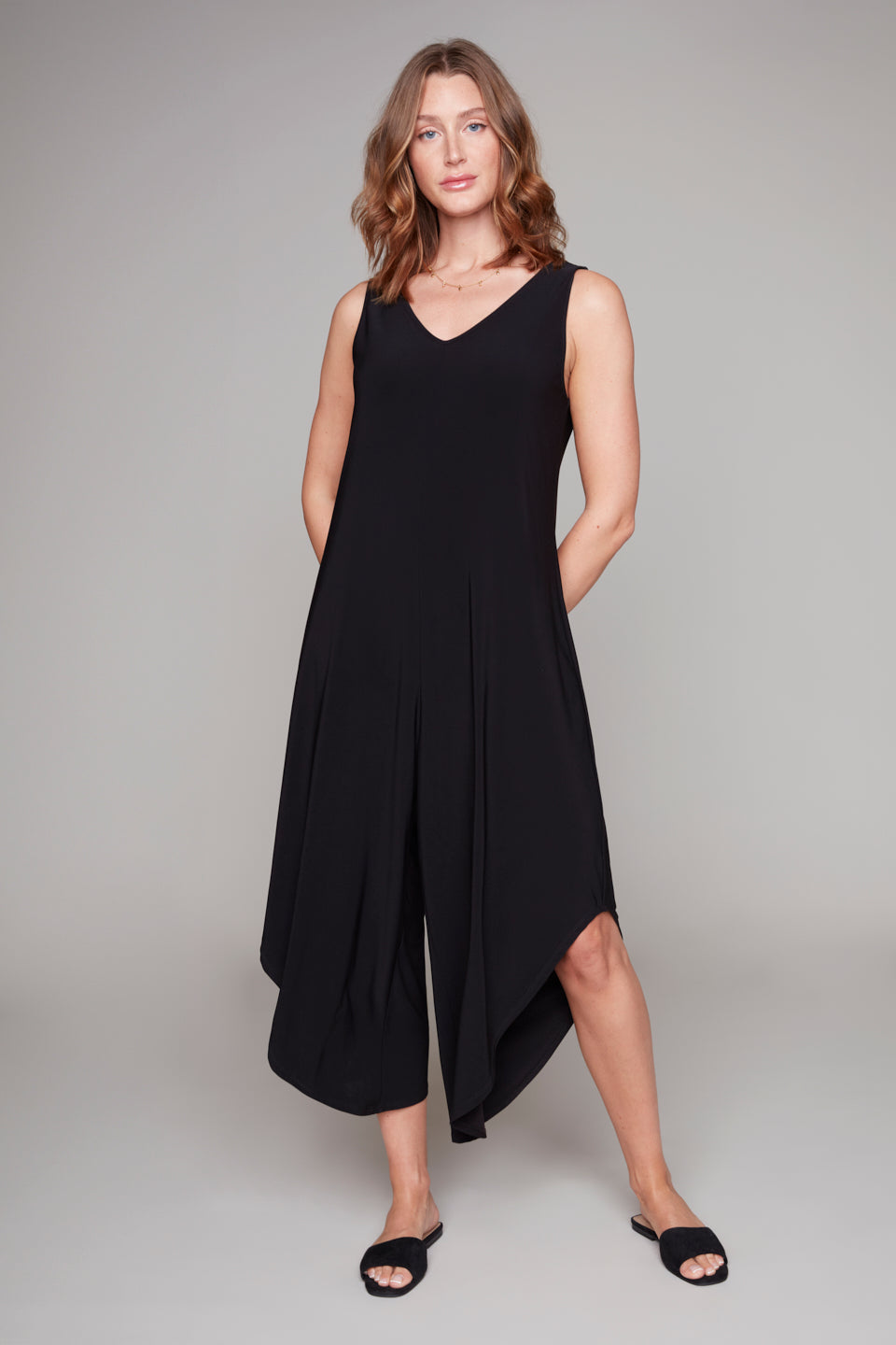 Compli K Sleeveless Knit Jumpsuit