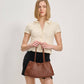 Moda Luxe Millie Woven Shoulder Bag