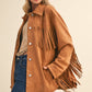 Klesis Suede Fringe Oversided Jacket
