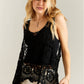 Adora Casual Crochet Tank Top