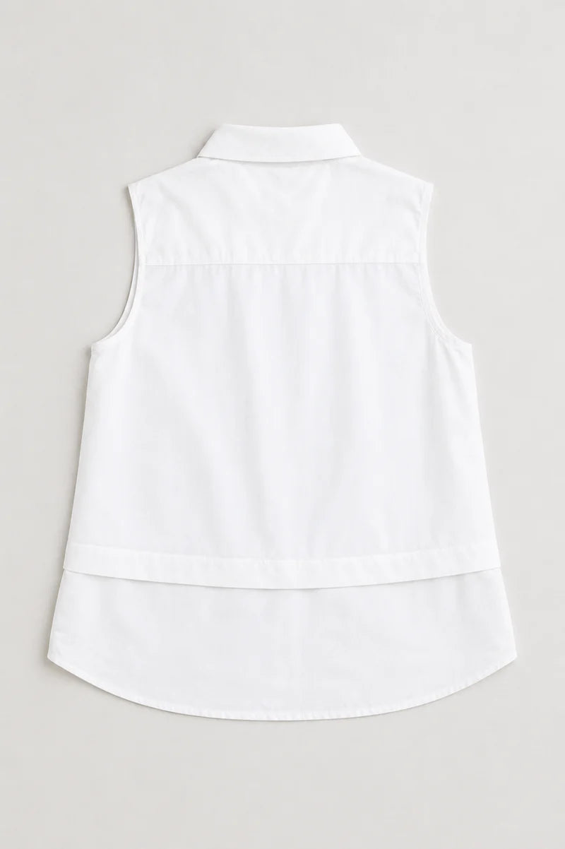 Joh Caroline Sleeveless Collar Top