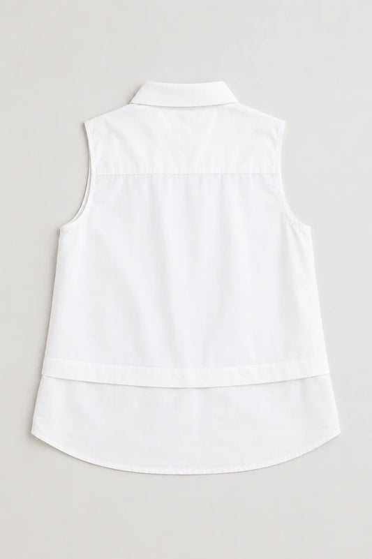 Joh Caroline Sleeveless Collar Top
