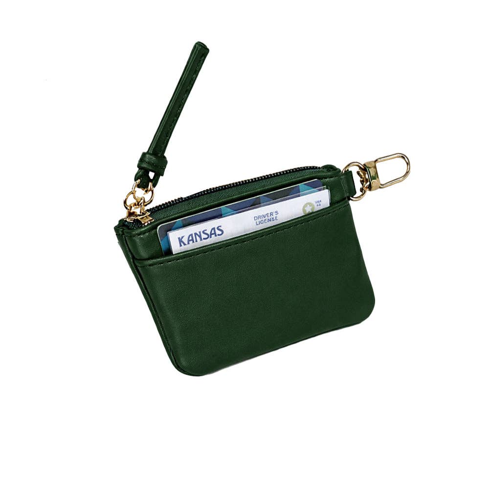 WanderFull Clear HydroBag® Stadium with Augusta Golf Green Trim and Matching RFID Pouch