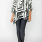 IC Collection Asymetrical Layered Tunic Top