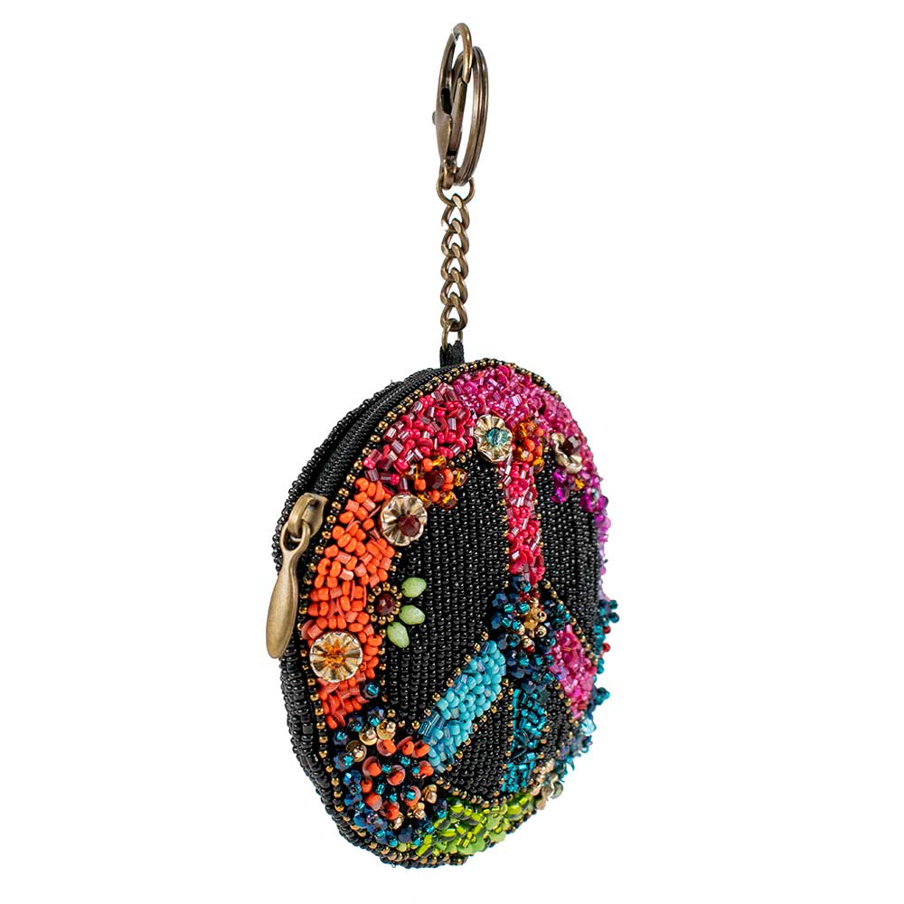 Mary Frances Make Peace Coin Purse/Key Fob