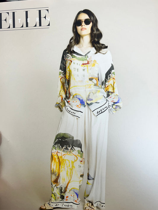 Elle Scenic Wide Leg Pant