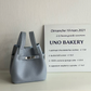 Pretty Persuasions Dual-Carry Small Microfiber Leather Tote Bag
