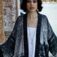 Market of Stars Stargazer Pixie Duster Cropped Kimono w/ Falling Stars O/S