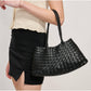 Moda Luxe Millie Woven Shoulder Bag