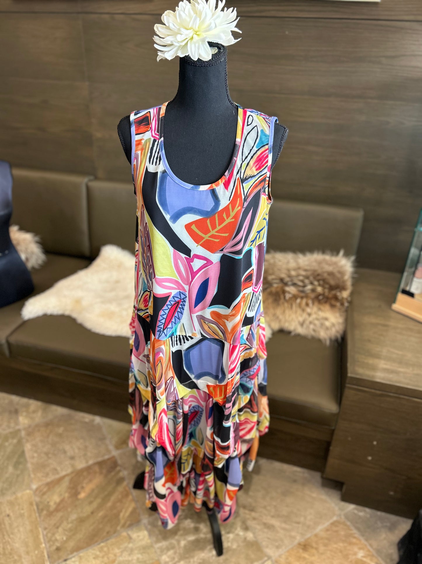 Kozan Martha Leaf Dress