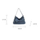 Accity New Retro Denim Commuter Tote Bag