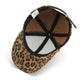 ACCITY Leopard Print Curved Brim Baseball Cap Street