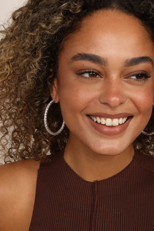 Melinda Maria Heiress Hoops 2"