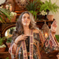 Market of Stars Courage Dear Heart Pixie Duster Crop Kimono w/ Sacred Heart