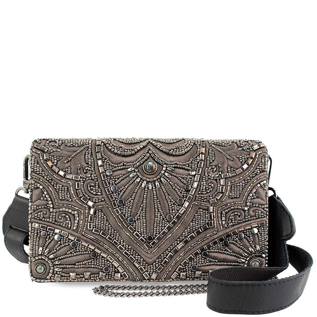 Mary Frances Precious Metal Waist/Crossbody Bag