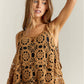 Adora Casual Crochet Tank Top