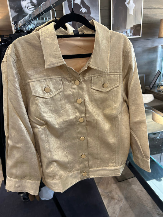 AZI Farah Gold Jean Style Jacket