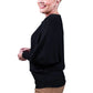 Tina Stephens Made in Italy Mylah Batwing Sweater One Size