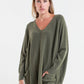 Tina Stephens Made in Italy Shannon Oversized Fringe