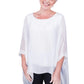 Tina Stephens Made in Italy Sofia Silk Kaftan Top One Size