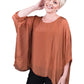Tina Stephens Made in Italy Sofia Silk Kaftan Top One Size